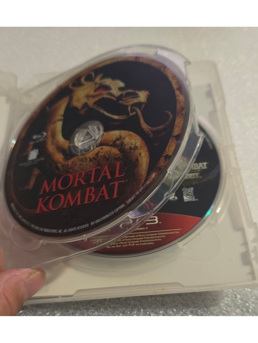 PS3 Mortal Kombat vs DC Universe 2 Pack w/MK movie bonus PlayStation 3 - Picture 2 of 9